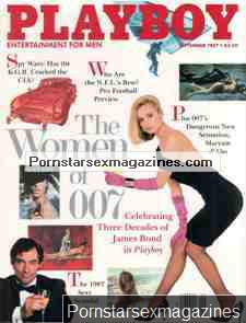 Playboy September 1987 The Women of 007